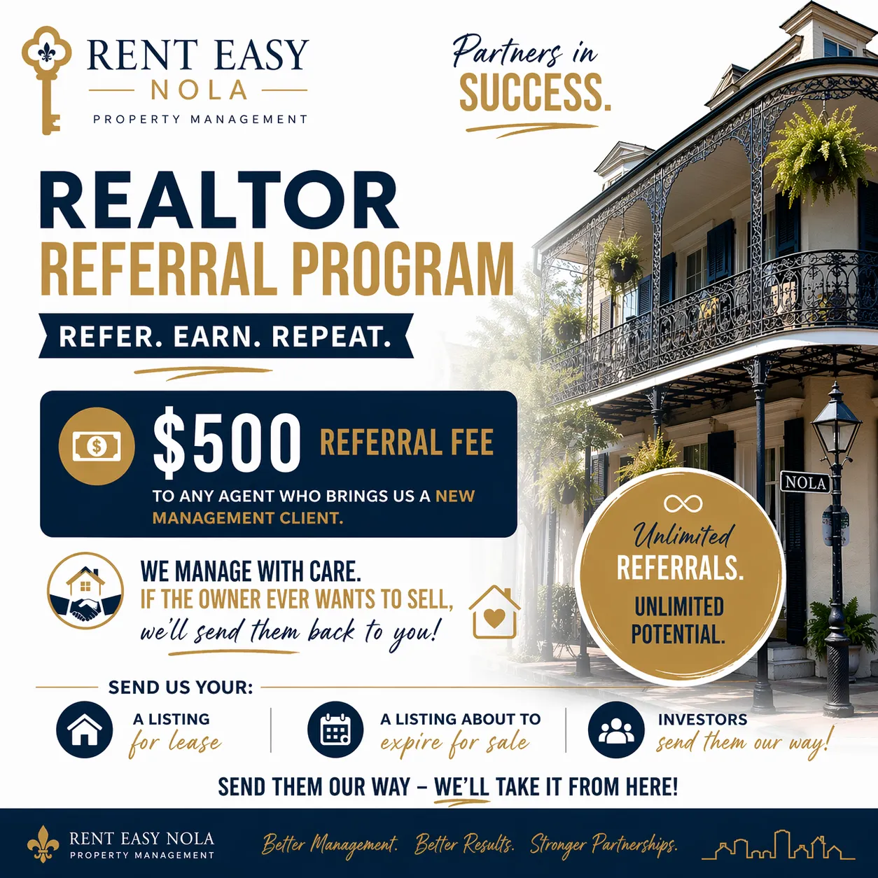 Referral Program Rent Easy Nola